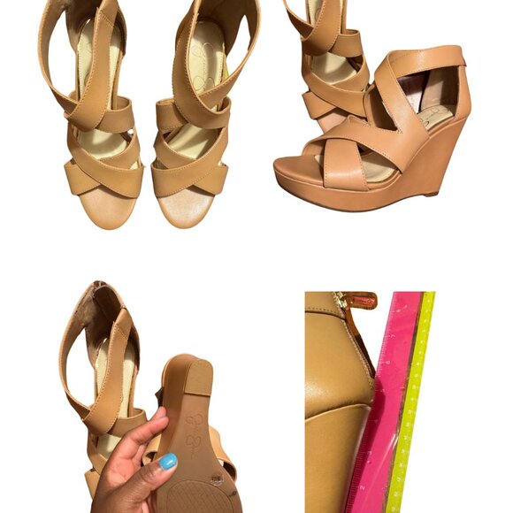 Jessica Simpson Size 7.5 Wedges - Picture 3 of 5